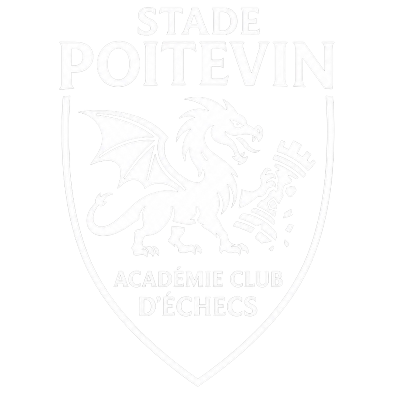 Logo Stade Poitevin Academie Club Echecs - Club d'échecs sur Poitiers et Grand Poitiers : échecs en milieu scolaire, équipes d'échecs en interclubs, section échecs au collège Clovis Pin de Poitiers